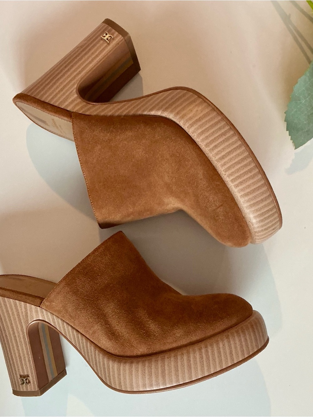 Sam Edelman Shiloh Mules Sz7 - Picture 9 of 14